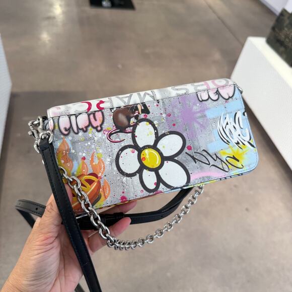 MARC JACOBS Mini Chain bag 4F5SMN005S01 & 4F5SMP030S01 Mini Compact Wallet - Picture 5 of 16